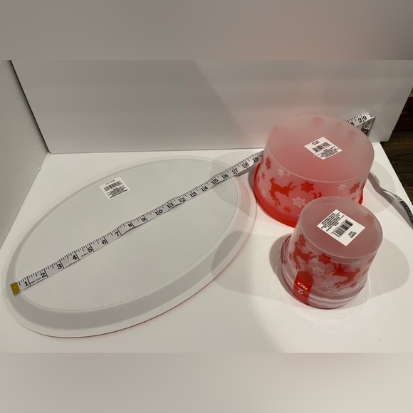 🦌Holiday 4Pc Bundle- Red Snowflake/ Reindeer Design NWT - Picture 13 of 13